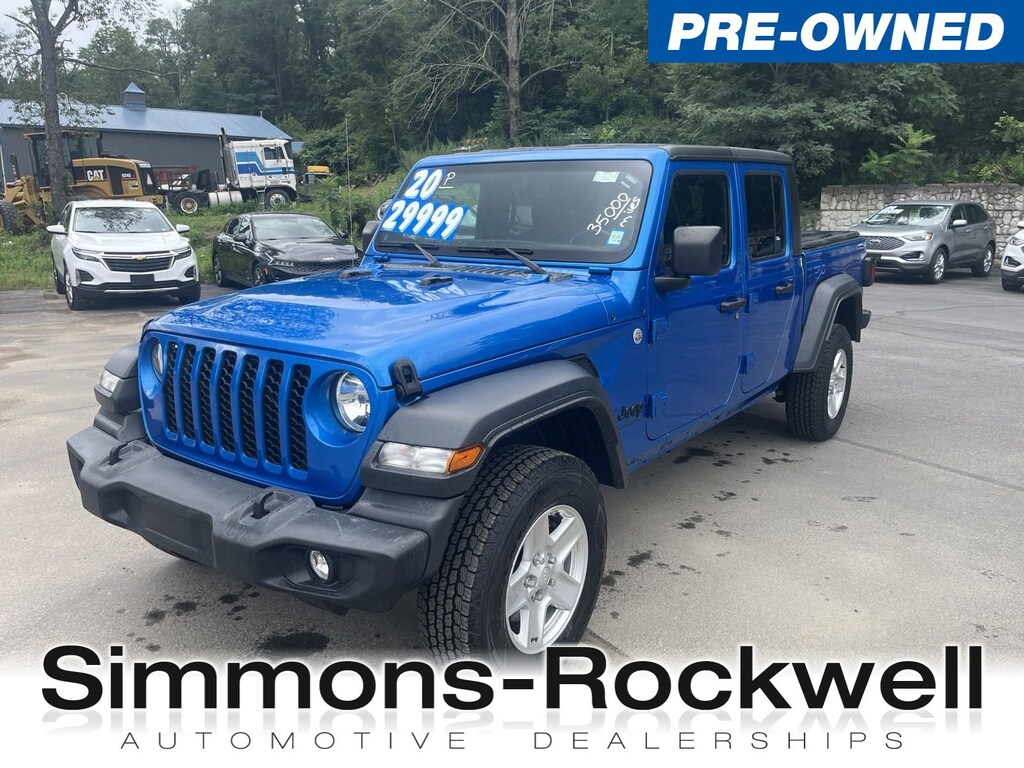 Used 2020 Jeep Gladiator For Sale at Simmons Rockwell Ford of Hallstead