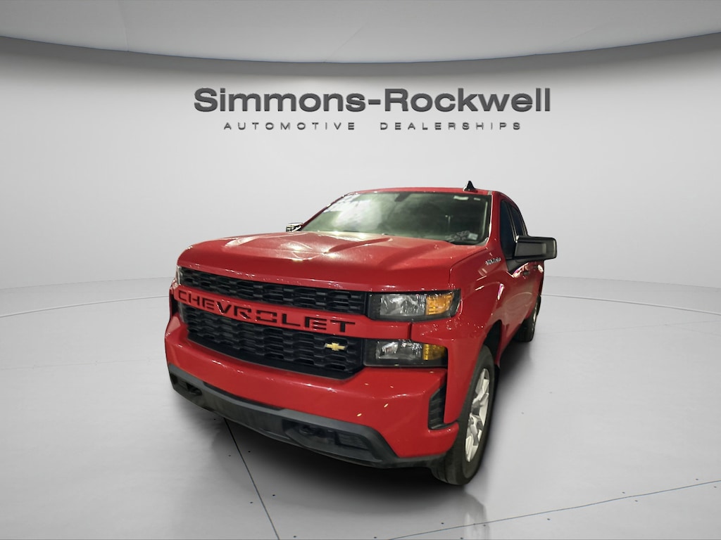 Used 2022 Chevrolet Silverado 1500 LTD Custom Truck Crew Cab