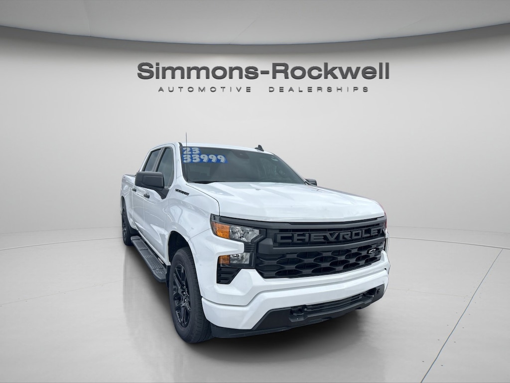 Used 2023 Chevrolet Silverado 1500 Custom Truck Crew Cab