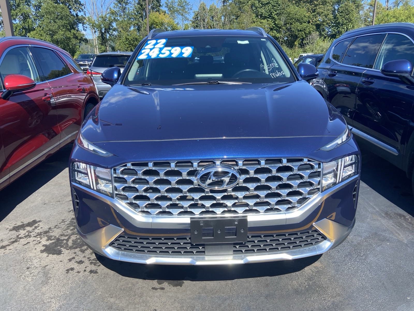 Used 2022 Hyundai Santa Fe SEL with VIN 5NMS6DAJ5NH380627 for sale in Bath, NY