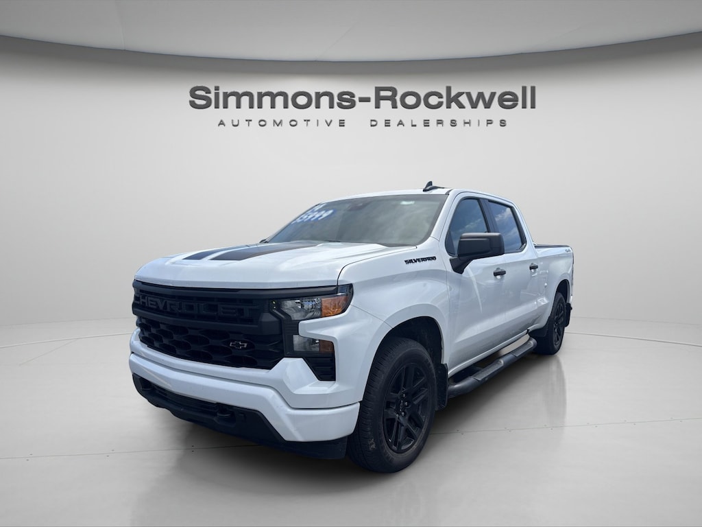 Used 2024 Chevrolet Silverado 1500 Custom Truck Crew Cab