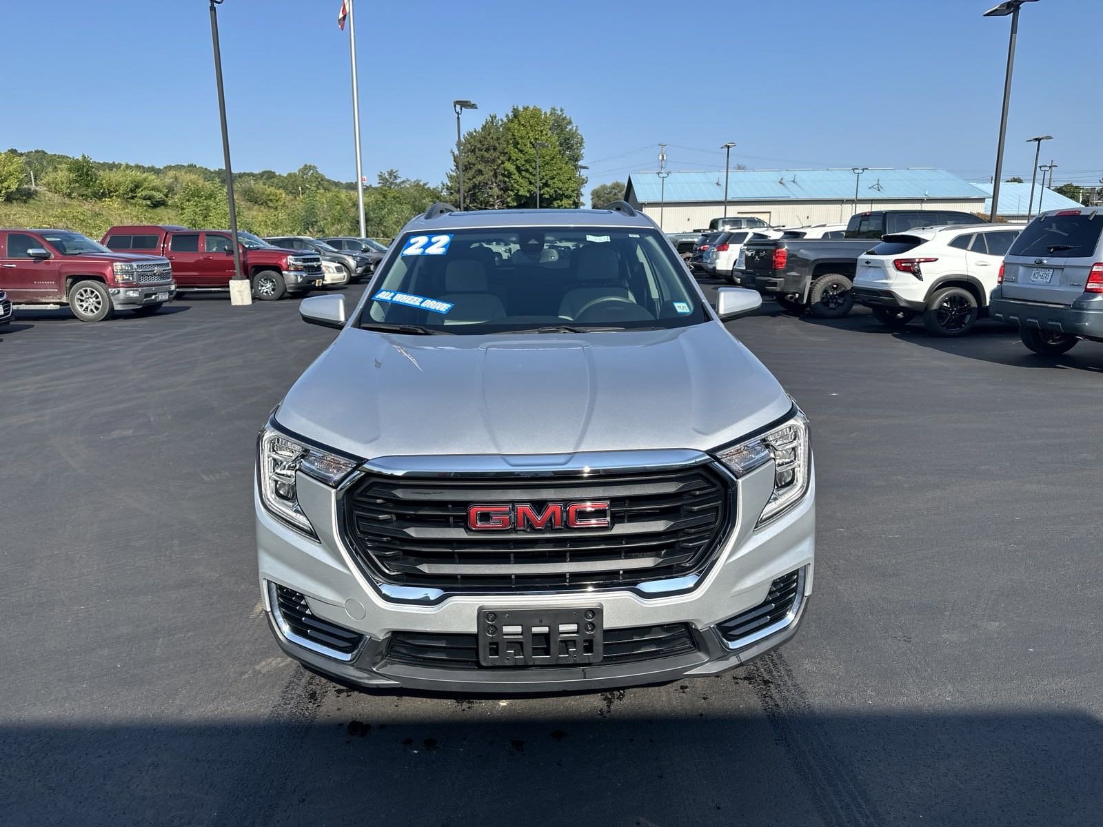 Used 2022 GMC Terrain SLE with VIN 3GKALTEV2NL110869 for sale in Bath, NY