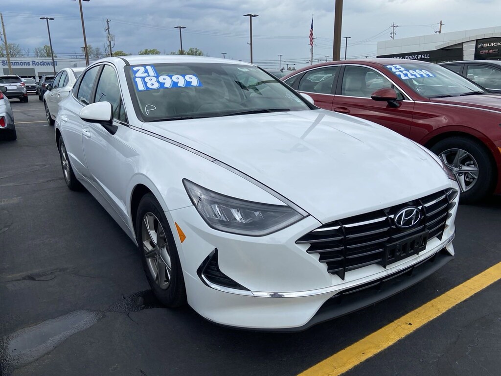 Used 2021 Hyundai Sonata For Sale at SimmonsRockwell VIN