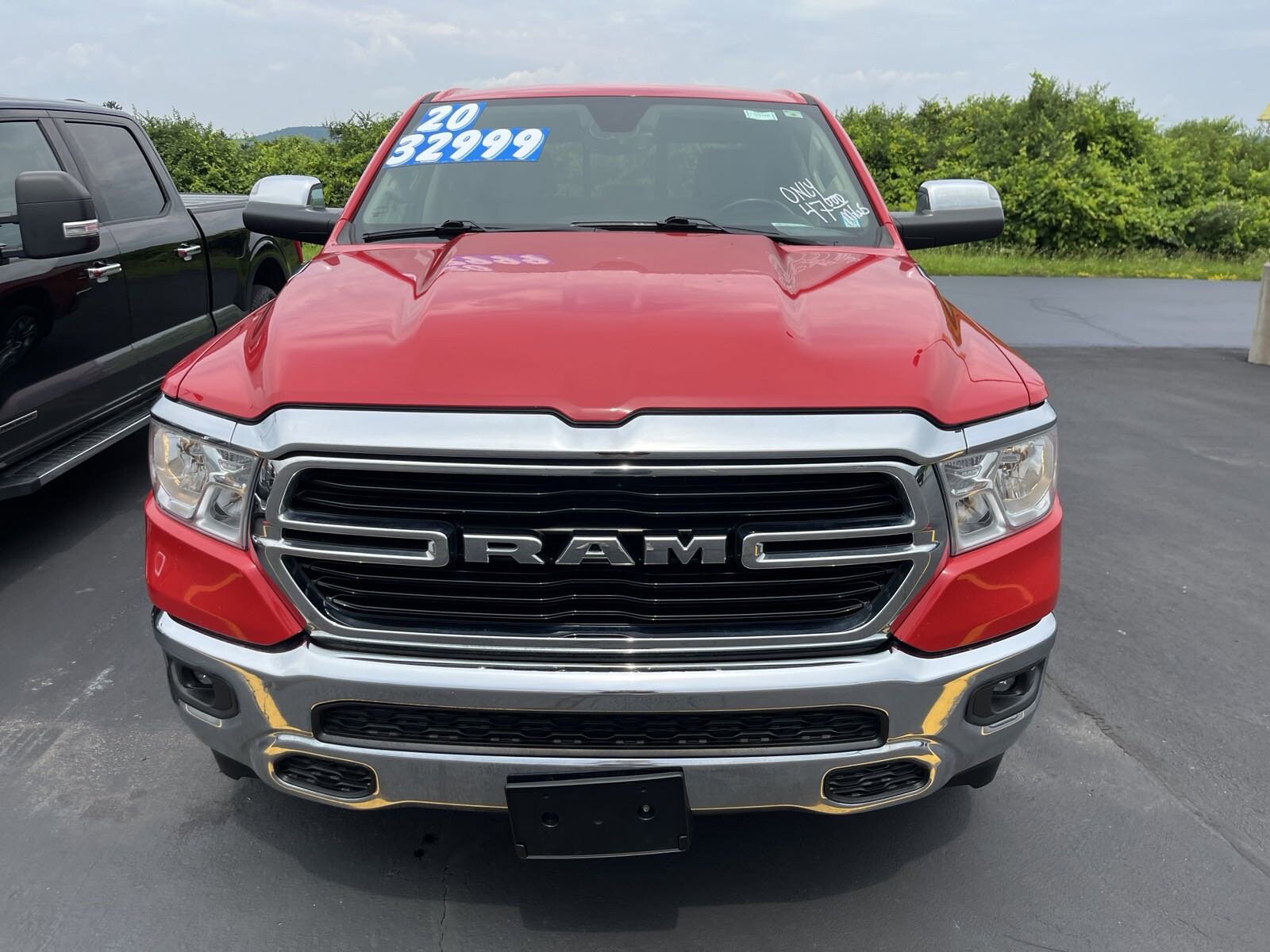 Used 2020 RAM Ram 1500 Big Horn with VIN 1C6SRFMT8LN340579 for sale in Bath, NY