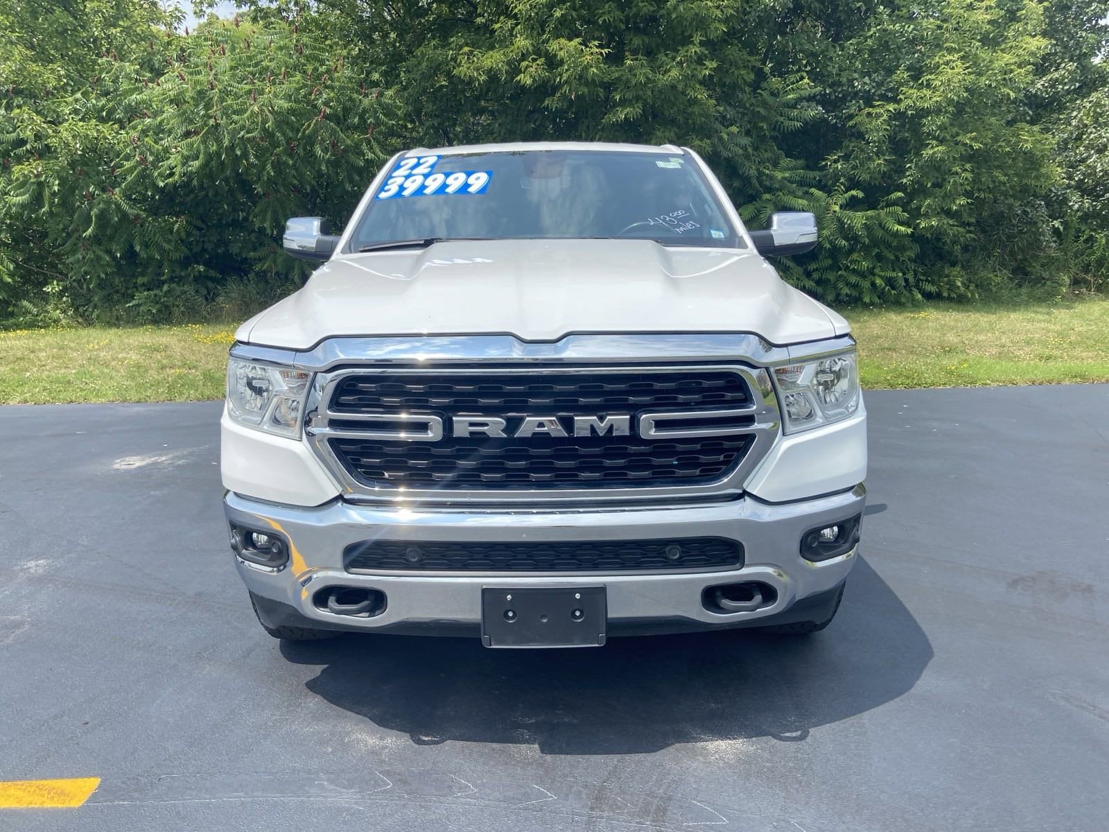 Used 2022 RAM Ram 1500 Big Horn with VIN 1C6RRFFG0NN383895 for sale in Bath, NY