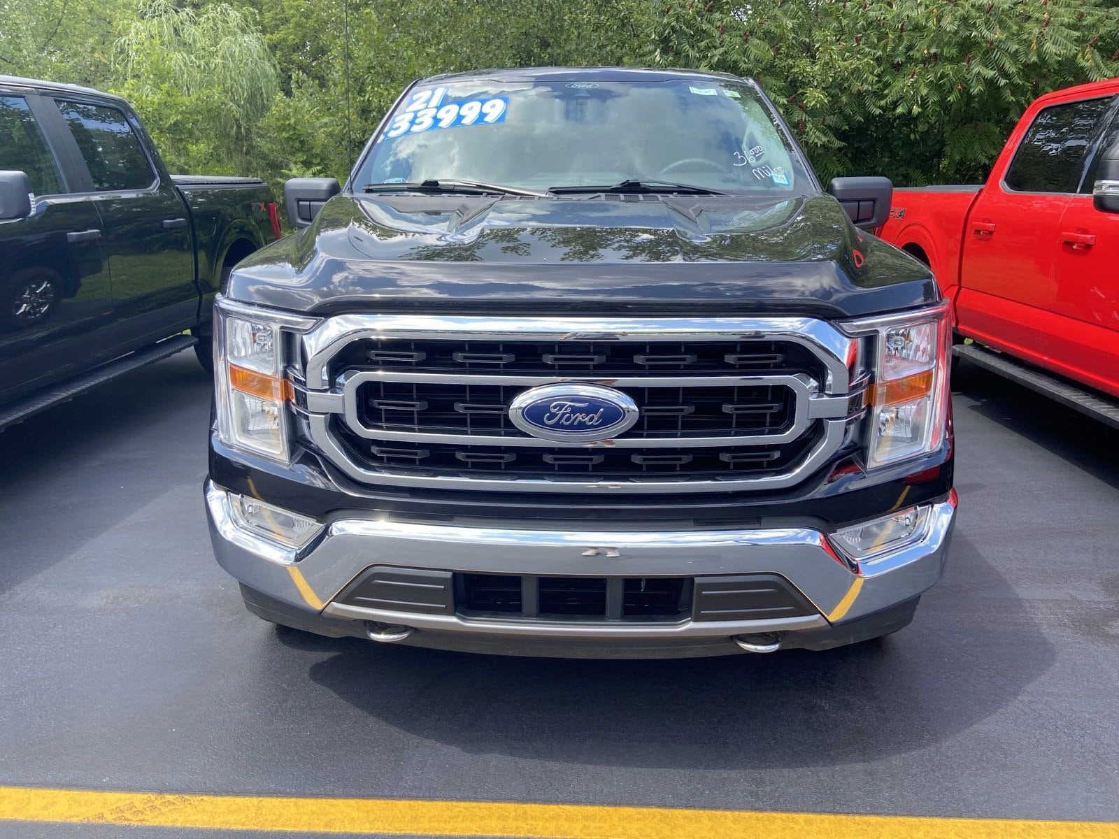 Used 2021 Ford F-150 XLT with VIN 1FTEW1EP1MKD62946 for sale in Bath, NY