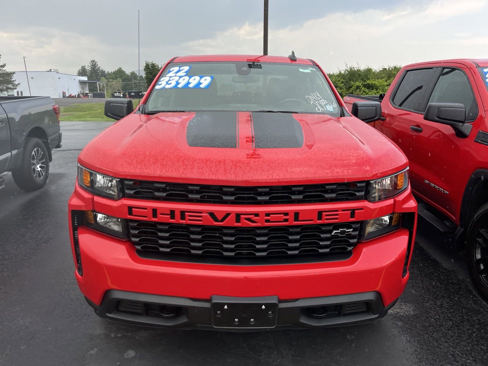 Used 2022 Chevrolet Silverado 1500 Limited Custom with VIN 1GCPYBEK1NZ204323 for sale in Bath, NY