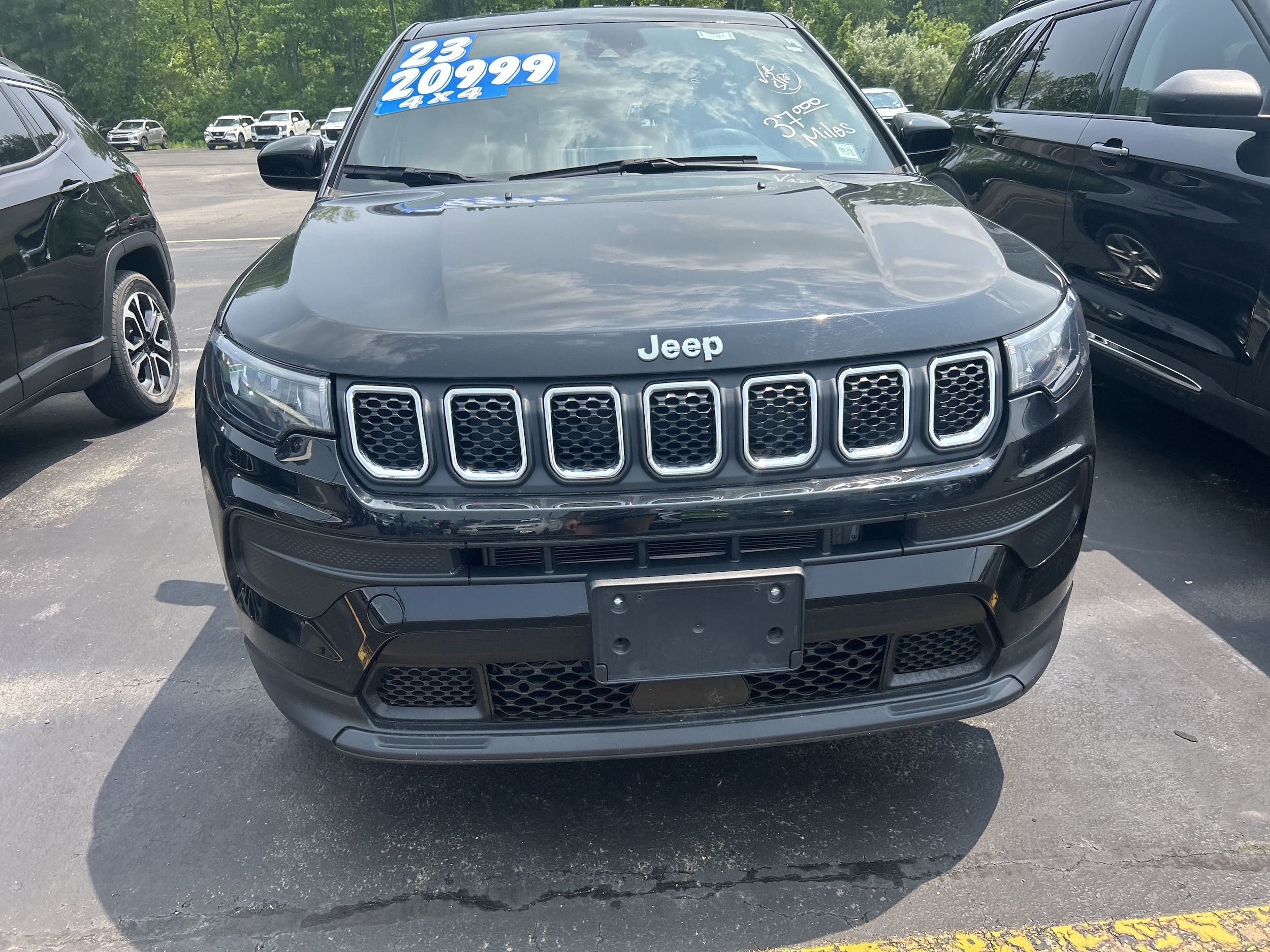 Used 2023 Jeep Compass Sport with VIN 3C4NJDAN9PT545891 for sale in Bath, NY