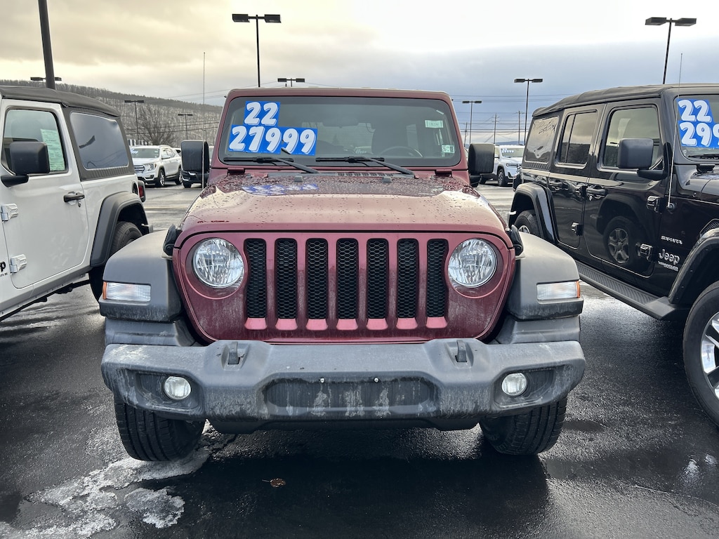 Used 2022 Jeep Wrangler Unlimited Sport S SUV