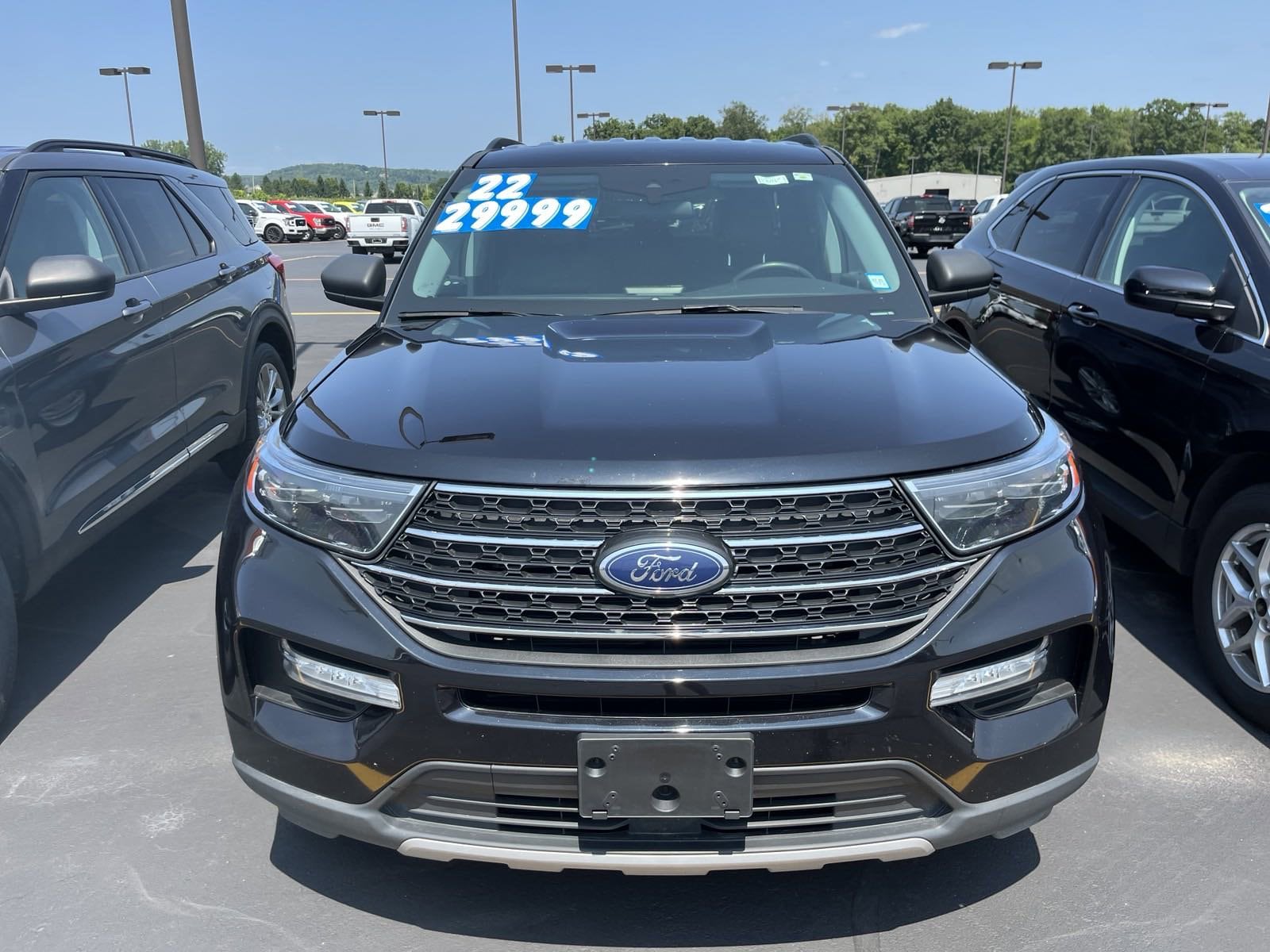 Used 2022 Ford Explorer XLT with VIN 1FMSK8DH5NGA56544 for sale in Bath, NY