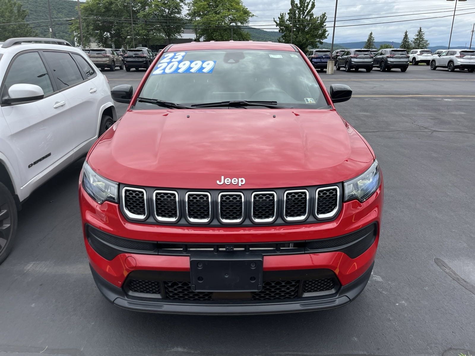 Used 2023 Jeep Compass Sport with VIN 3C4NJDAN8PT573276 for sale in Bath, NY