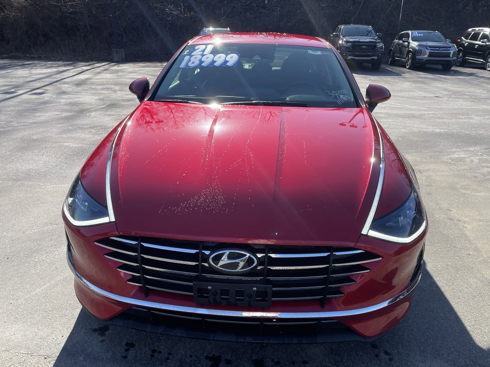 Used 2021 Hyundai Sonata SE with VIN 5NPEG4JA7MH099974 for sale in Bath, NY