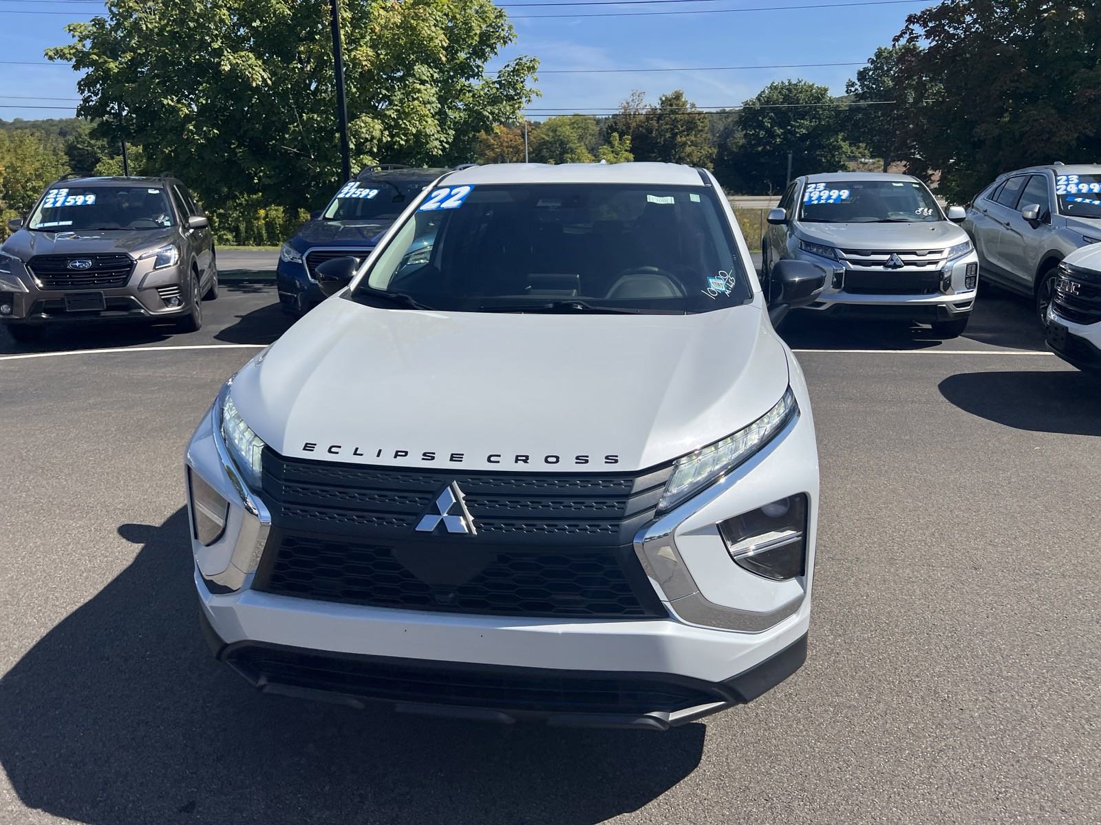 Used 2022 Mitsubishi Eclipse Cross LE with VIN JA4ATVAA6NZ029077 for sale in Elmira, NY