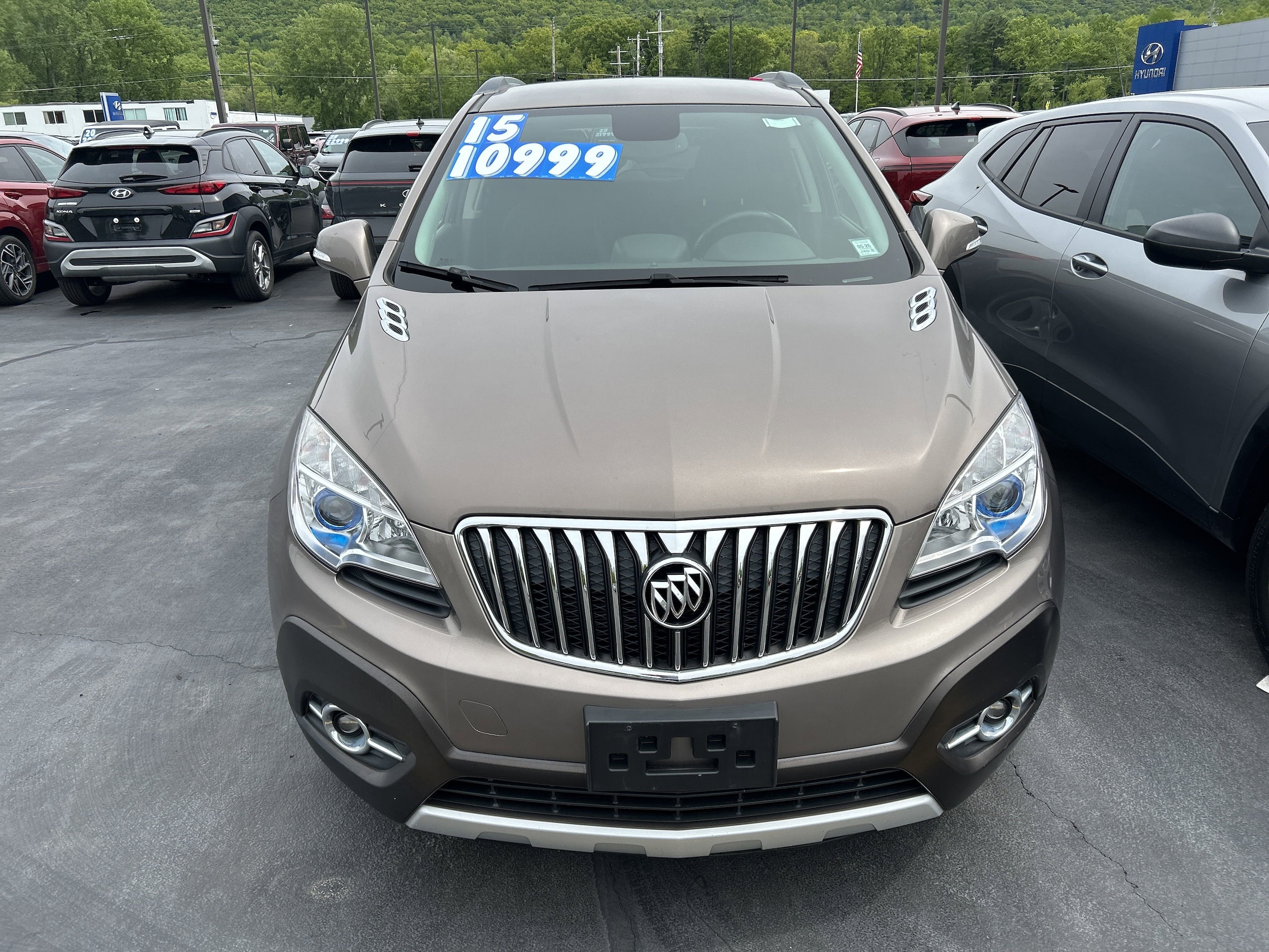 Used 2015 Buick Encore Convenience with VIN KL4CJBSB0FB124569 for sale in Bath, NY