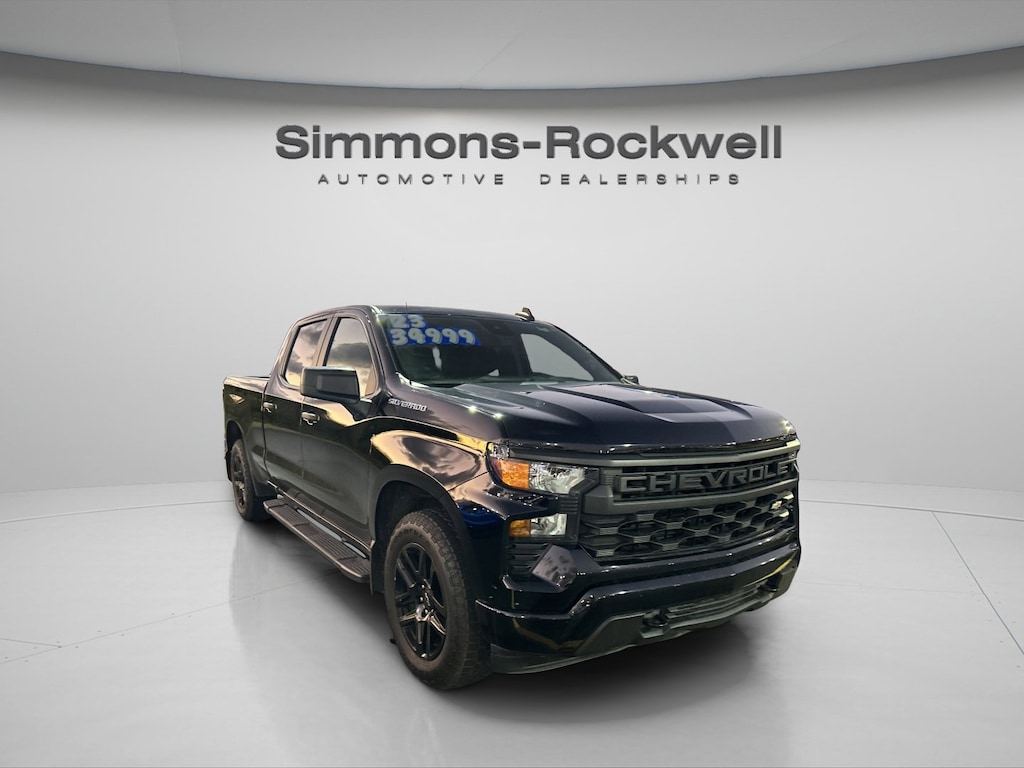 Used 2023 Chevrolet Silverado 1500 Custom Truck Crew Cab