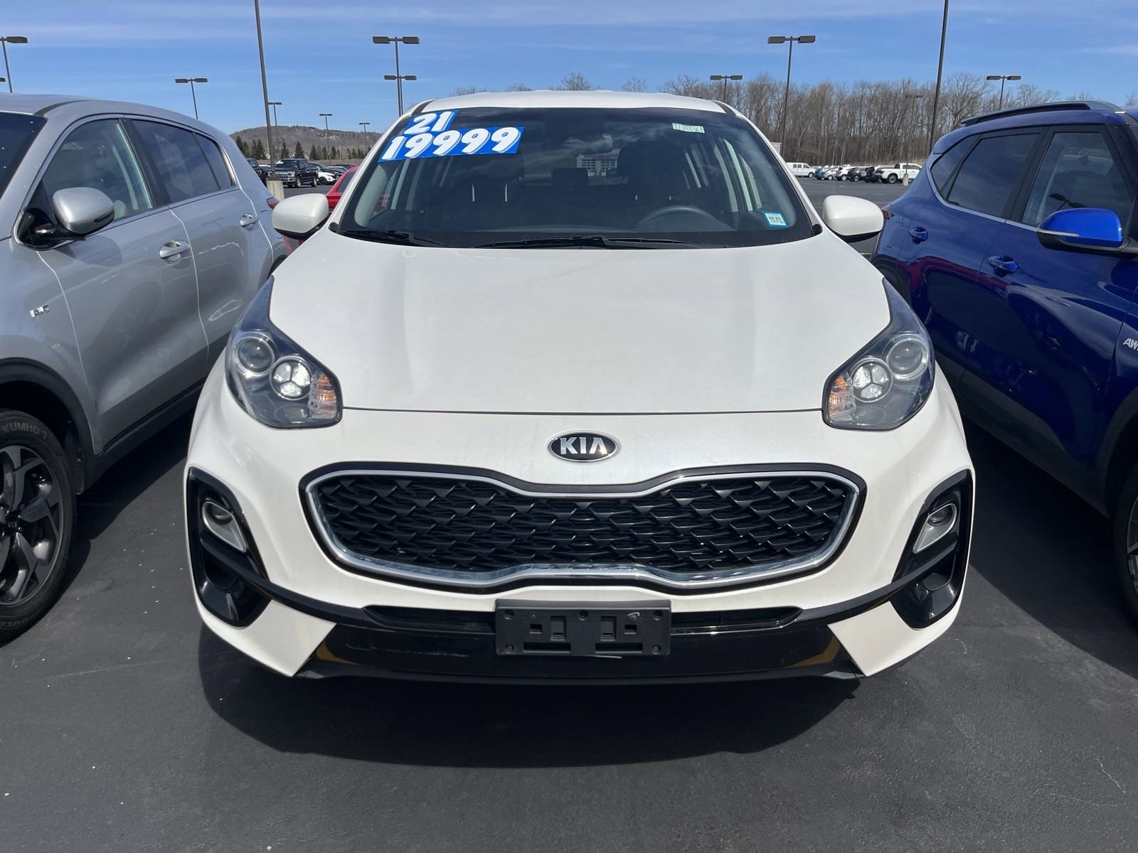 Used 2021 Kia Sportage LX with VIN KNDPMCAC5M7891607 for sale in Bath, NY