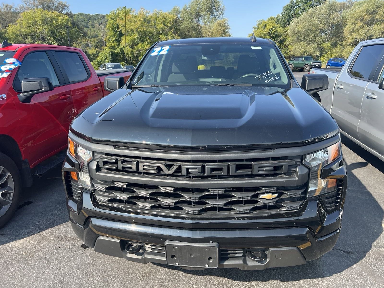 Used 2022 Chevrolet Silverado 1500 Custom with VIN 1GCPDBEK7NZ508851 for sale in Bath, NY