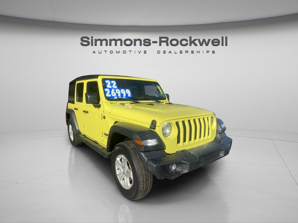 Used 2022 Jeep Wrangler Unlimited Sport S SUV