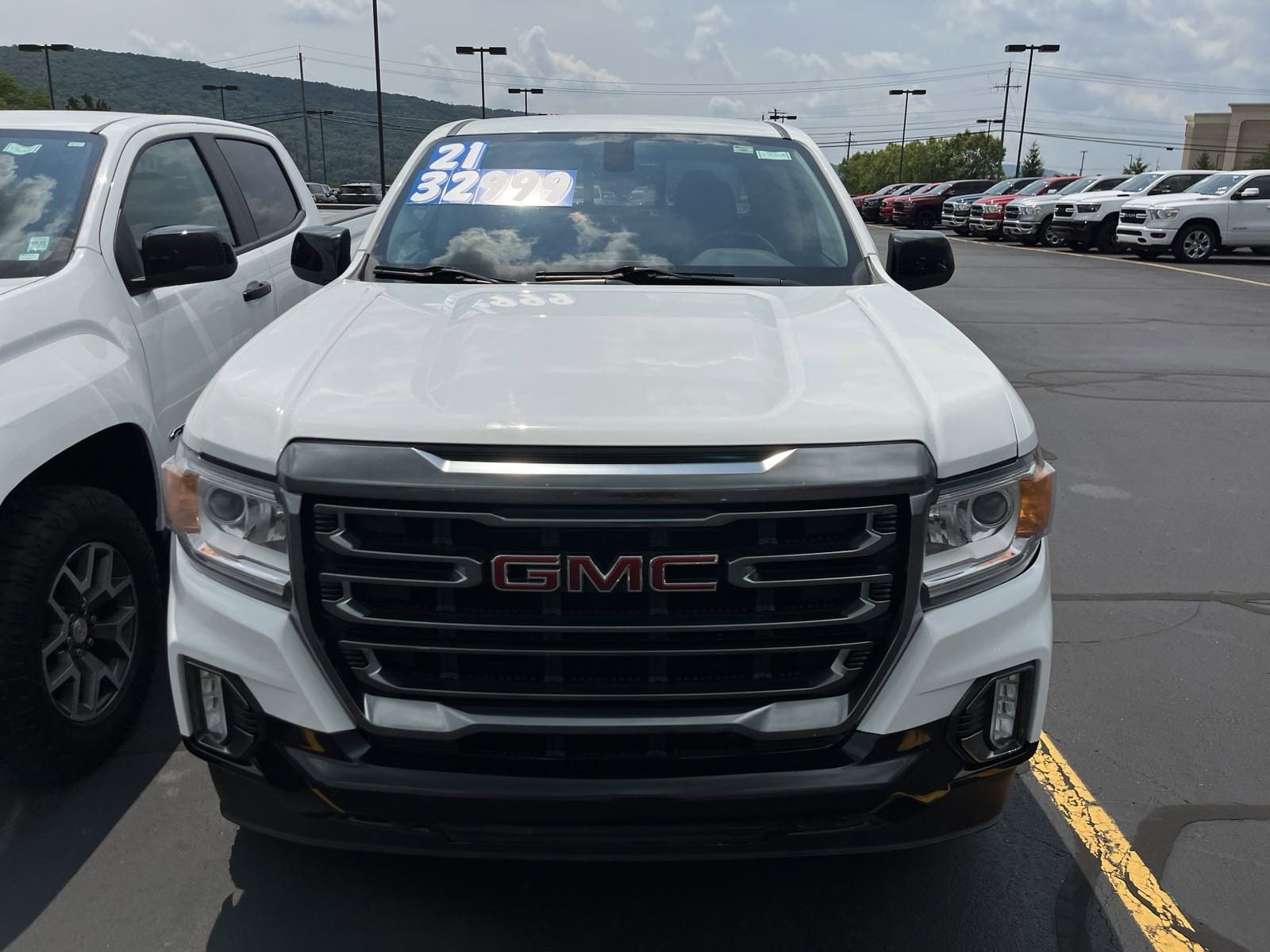 Used 2021 GMC Canyon AT4 with VIN 1GTG6FEN3M1242964 for sale in Bath, NY