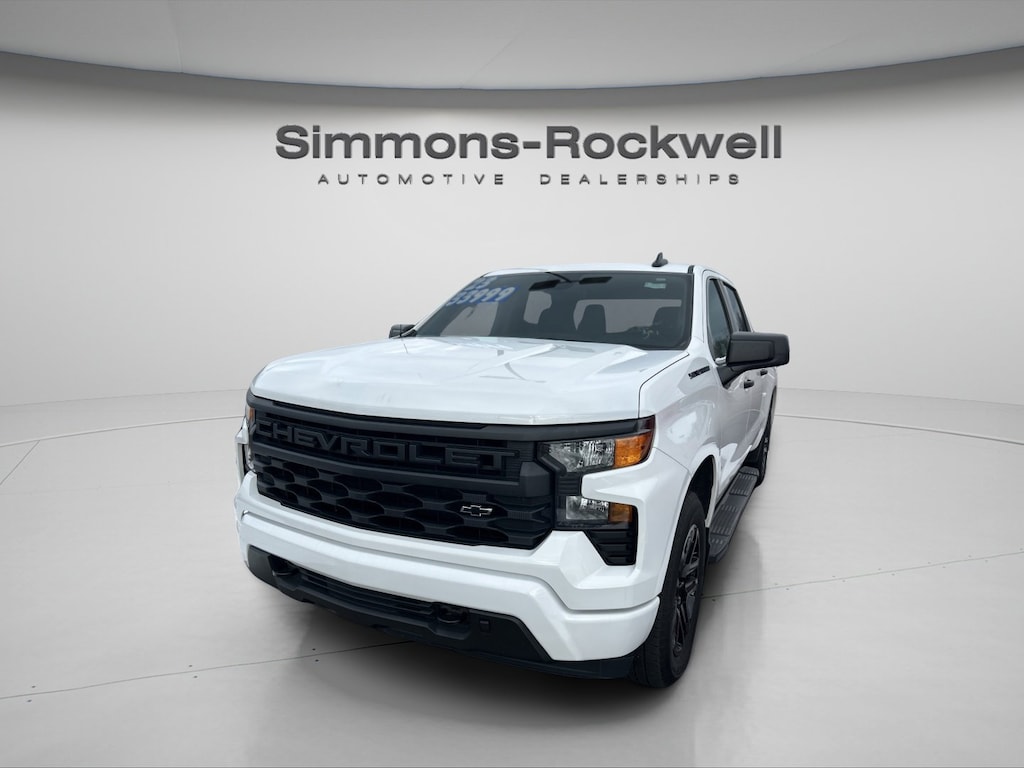 Used 2023 Chevrolet Silverado 1500 Custom Truck Crew Cab