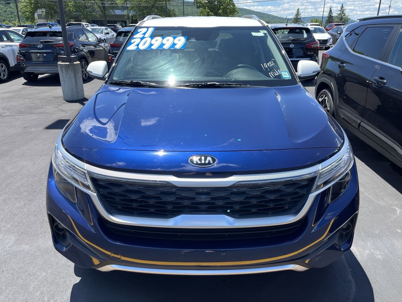 Used 2021 Kia Seltos S with VIN KNDEUCAAXM7041218 for sale in Bath, NY