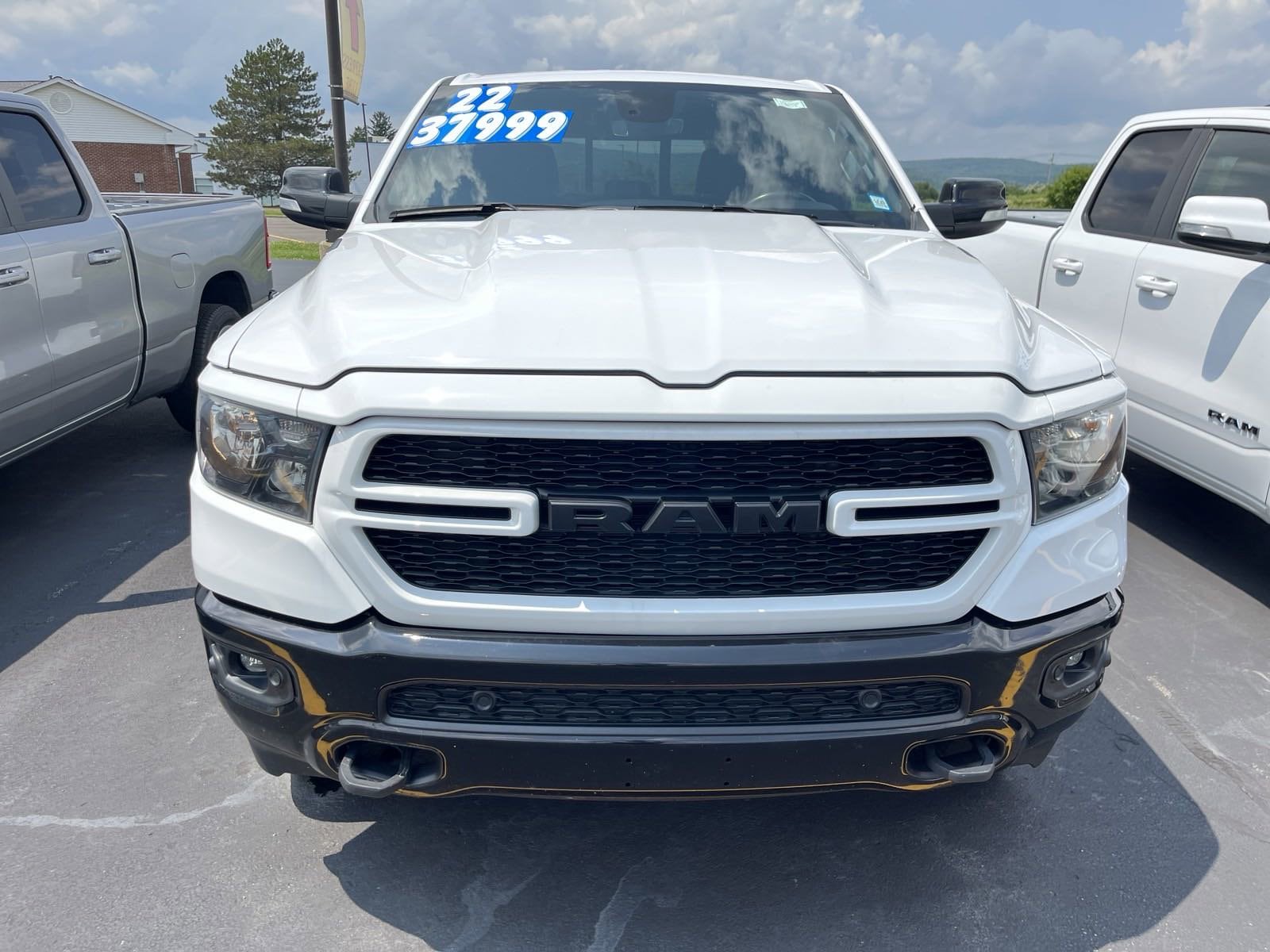 Used 2022 RAM Ram 1500 Big Horn with VIN 1C6SRFFT6NN119563 for sale in Bath, NY