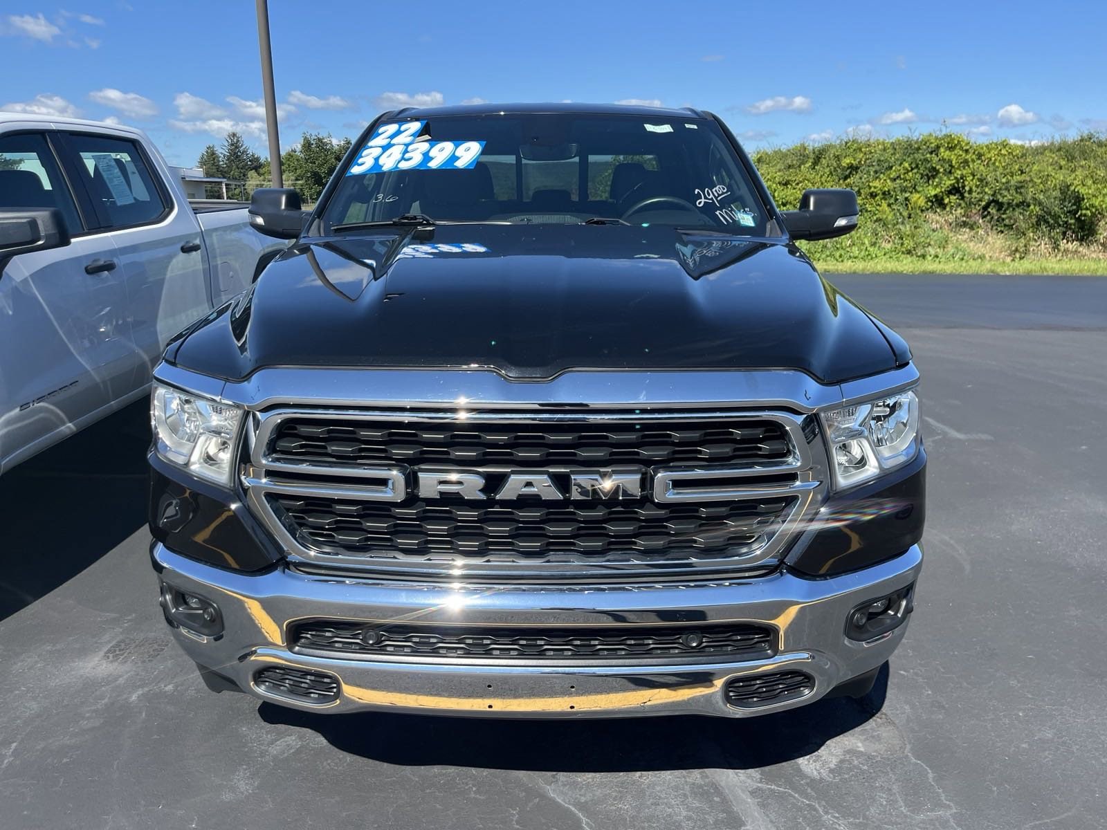 Used 2022 RAM Ram 1500 Pickup Big Horn/Lone Star with VIN 1C6RRFFG3NN325375 for sale in Bath, NY