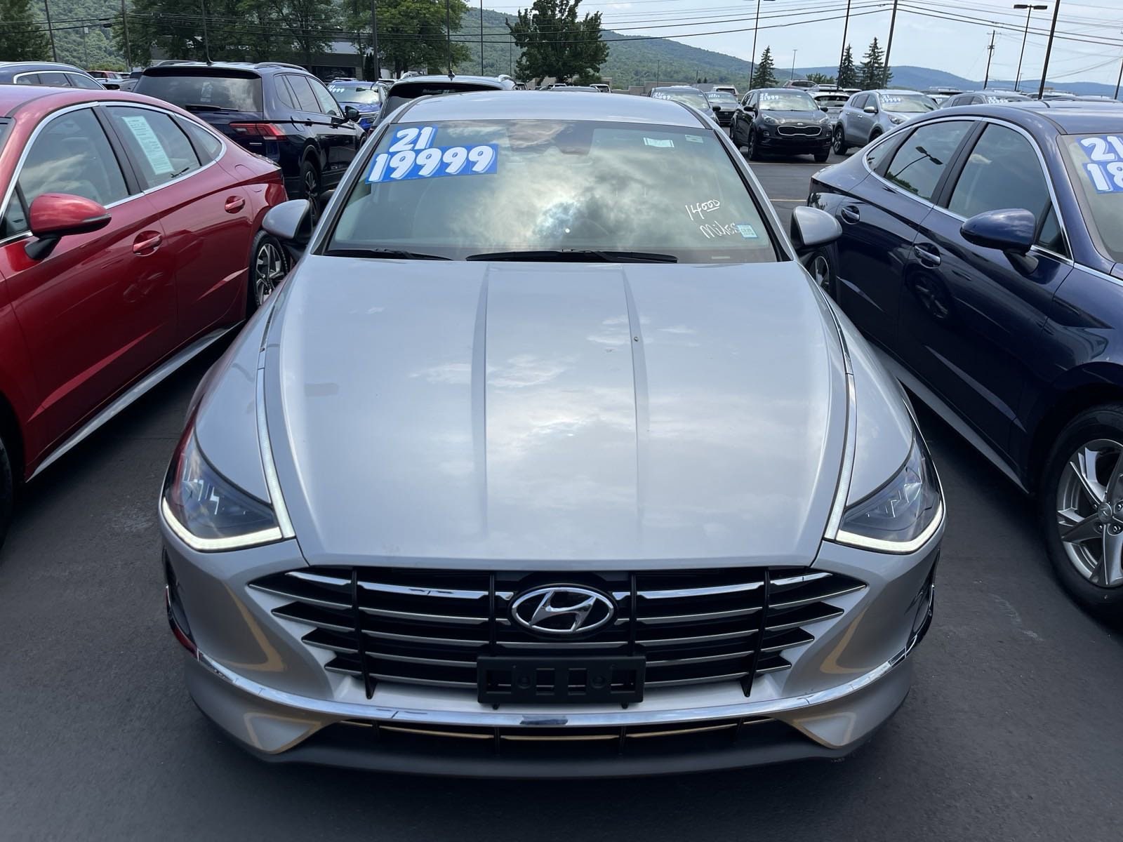 Used 2021 Hyundai Sonata SE with VIN 5NPEG4JA1MH075735 for sale in Bath, NY