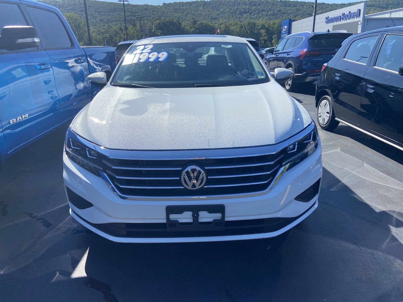 Used 2022 Volkswagen Passat SE with VIN 1VWSA7A31NC005038 for sale in Bath, NY