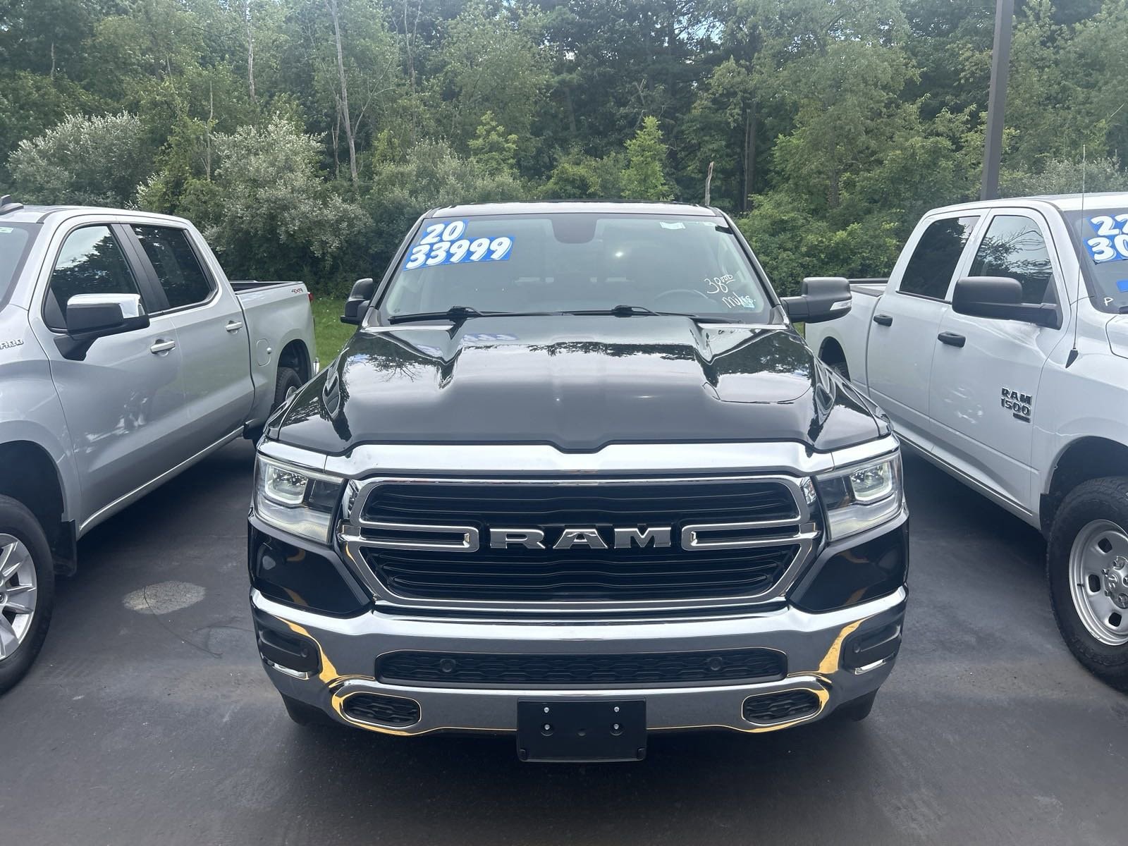 Used 2020 RAM Ram 1500 Big Horn with VIN 1C6SRFFT6LN272683 for sale in Bath, NY