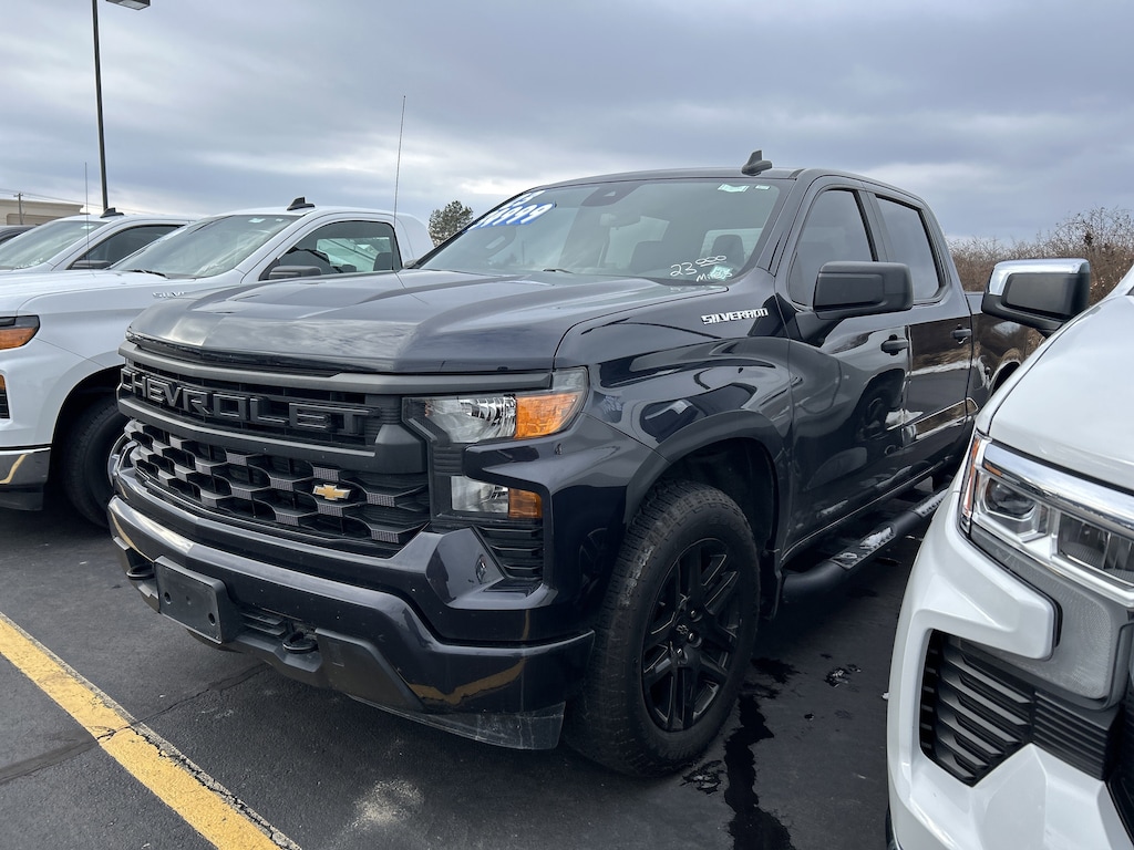 Used 2023 Chevrolet Silverado 1500 Custom Truck Crew Cab