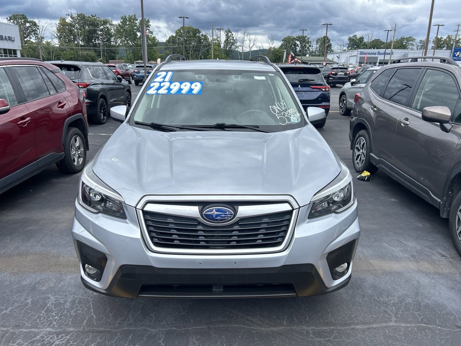 Used 2021 Subaru Forester Premium with VIN JF2SKAFC5MH495475 for sale in Bath, NY