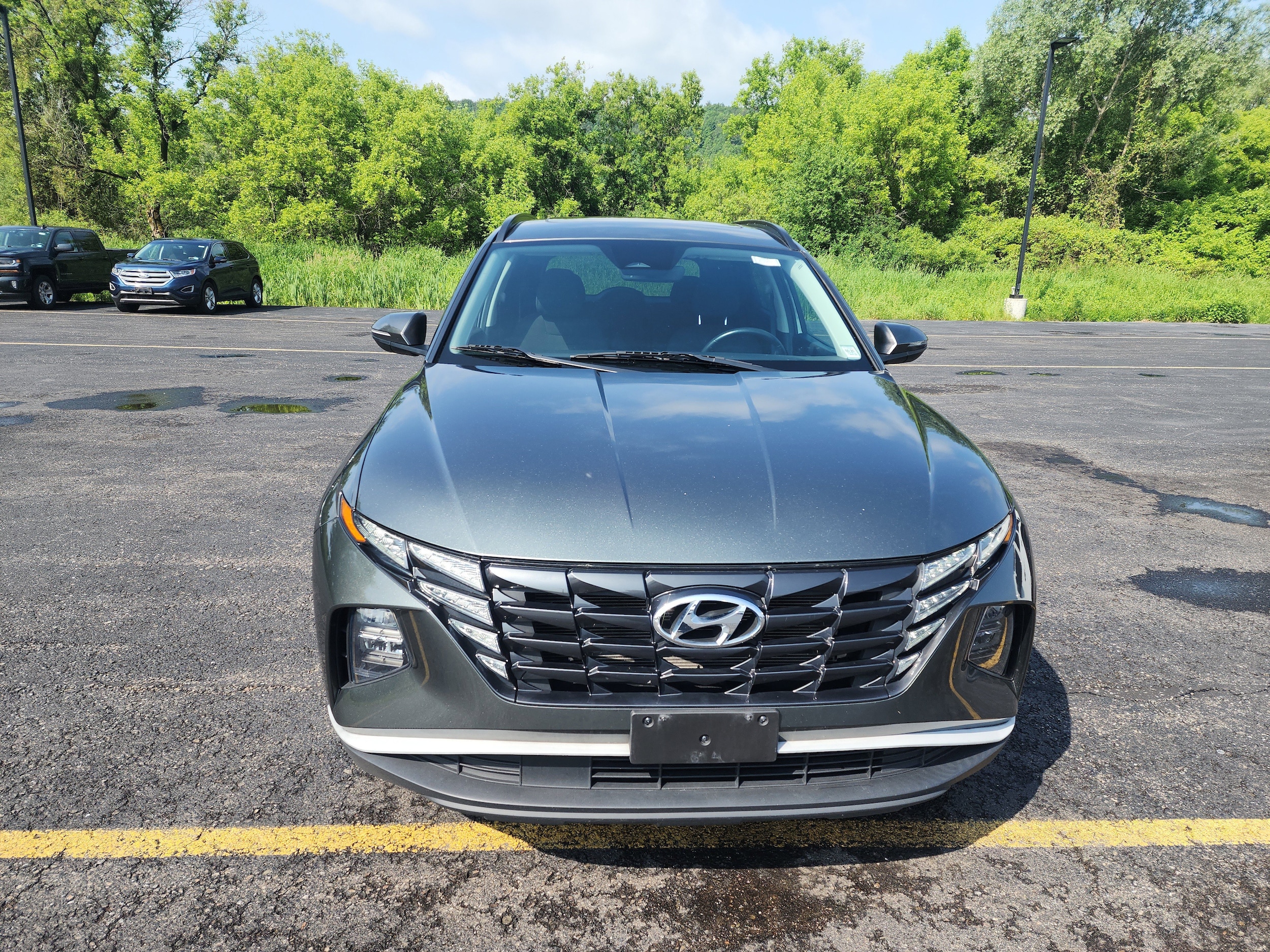 Used 2022 Hyundai Tucson SEL with VIN 5NMJFCAE1NH111744 for sale in Bath, NY