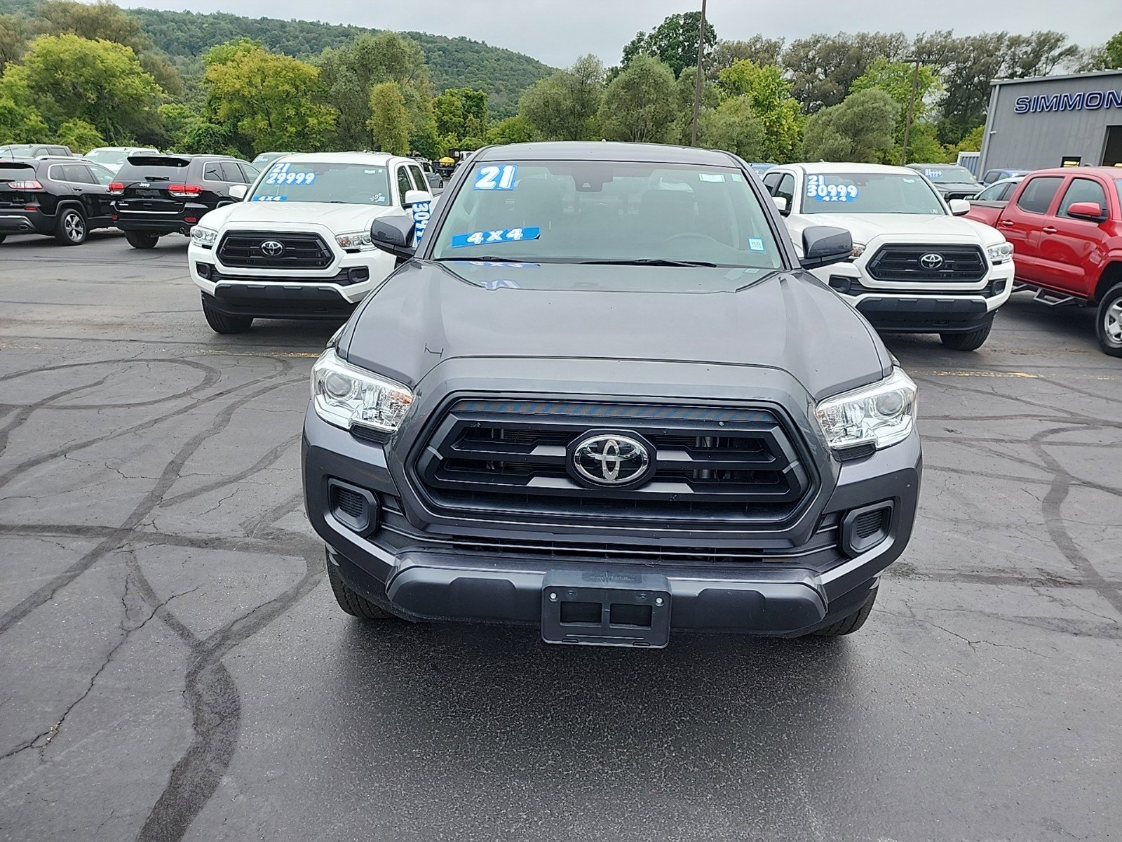 Used 2021 Toyota Tacoma SR with VIN 3TYCZ5AN3MT040798 for sale in Bath, NY