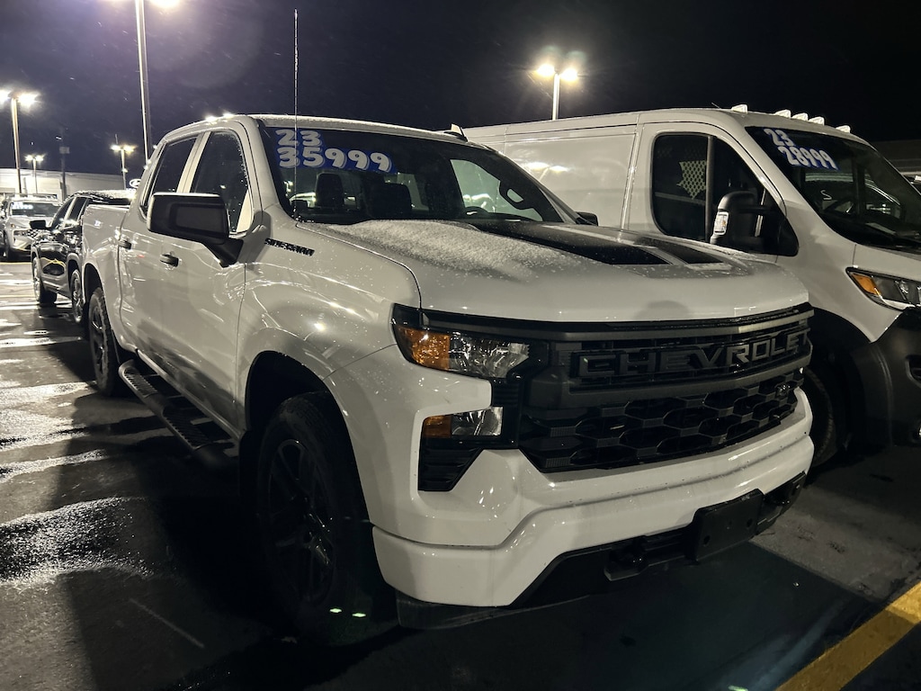 Used 2023 Chevrolet Silverado 1500 Custom Truck Crew Cab