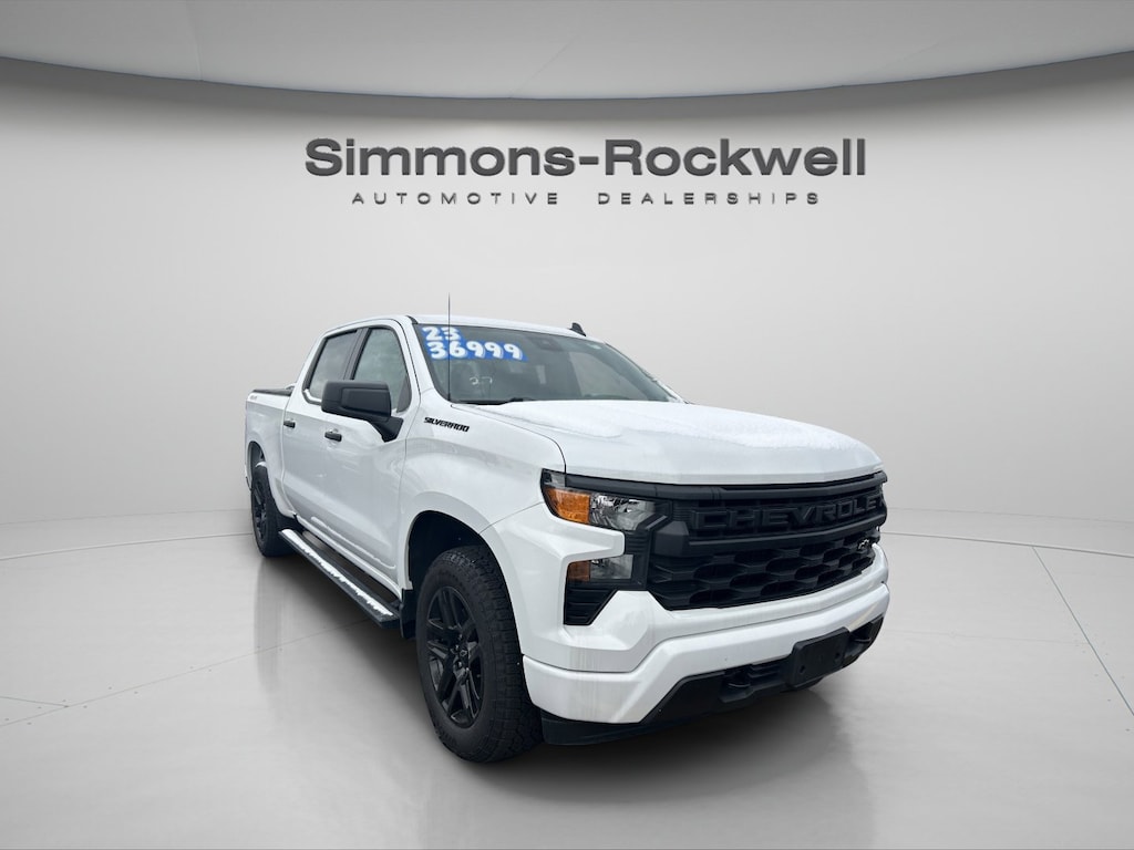 Used 2023 Chevrolet Silverado 1500 Custom Truck Crew Cab