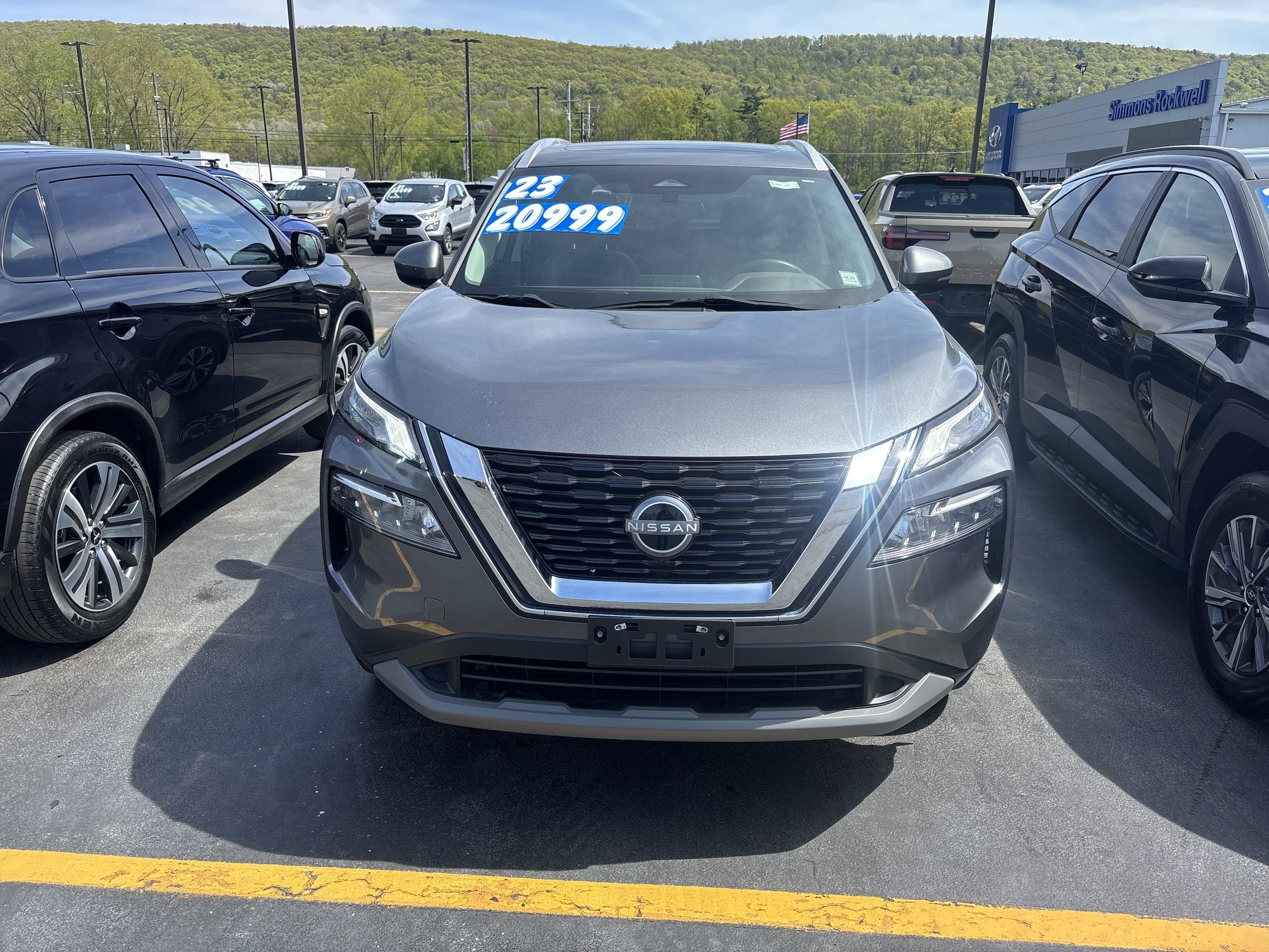 Used 2023 Nissan Rogue SV with VIN 5N1BT3BB2PC673702 for sale in Bath, NY