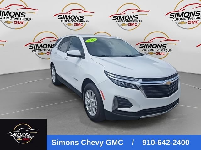 Used 2022 Chevrolet Equinox LT with VIN 3GNAXKEV9NL135835 for sale in Whiteville, NC