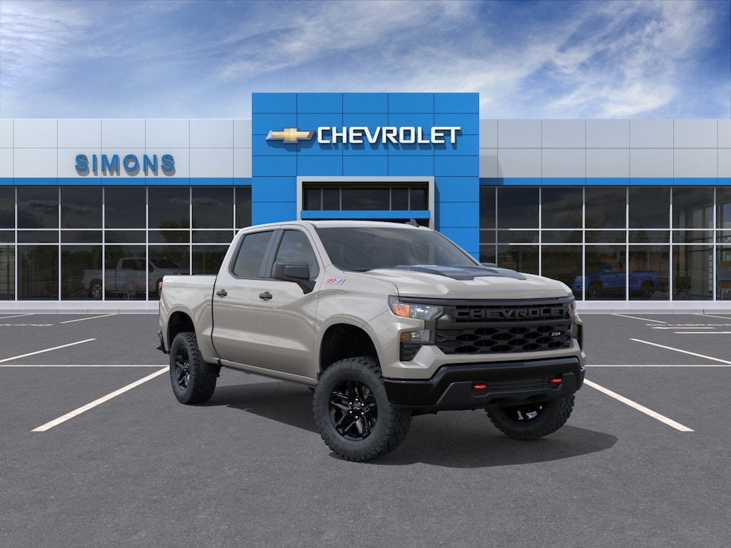 New 2026 Chevrolet Silverado 1500 Custom Trail Boss Truck