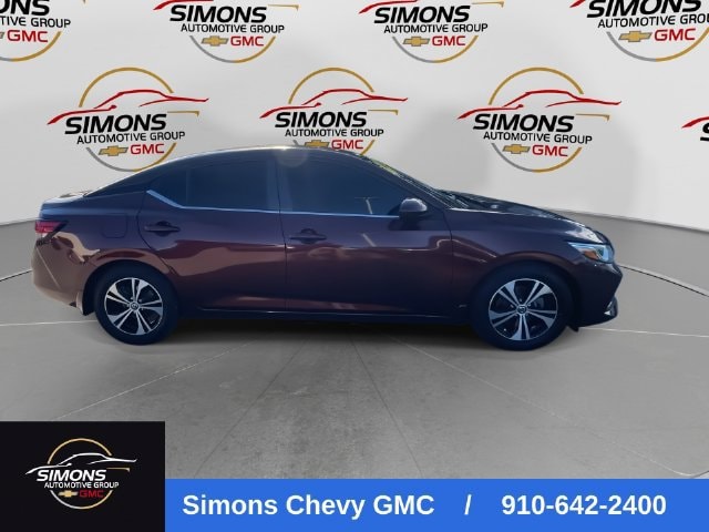 Used 2022 Nissan Sentra SV with VIN 3N1AB8CV7NY254244 for sale in Whiteville, NC
