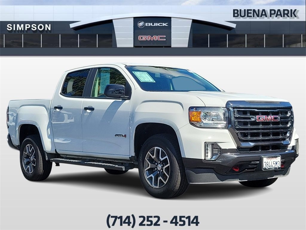 Used 2022 GMC Canyon AT4 - Leather Truck