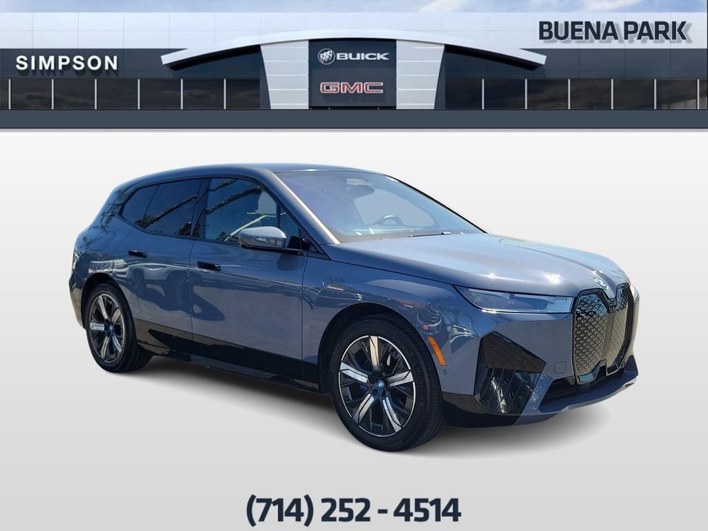 Used 2025 BMW iX 50 with VIN WB523CF07SCS07880 for sale in Buena Park, CA