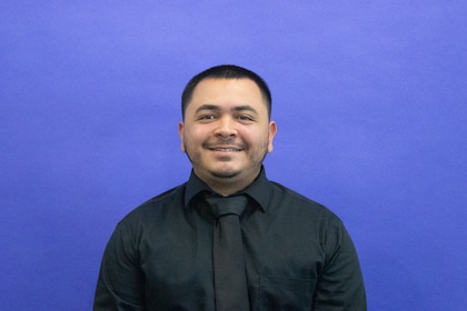 Staff member Damian Garcia from 7c506a21902e