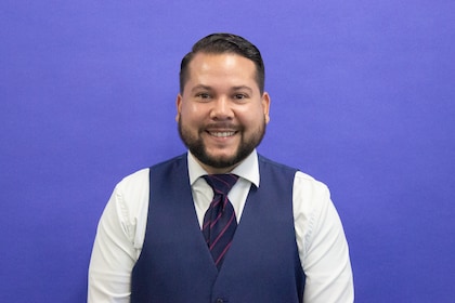 Staff member Estevan Escamilla from 7c506a21902e