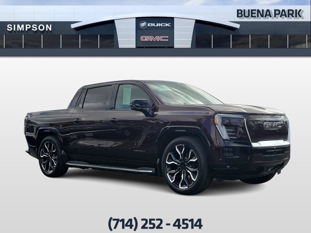 Used 2025 GMC Sierra EV Denali with VIN 1GT10MED1SU410132 for sale in Buena Park, CA