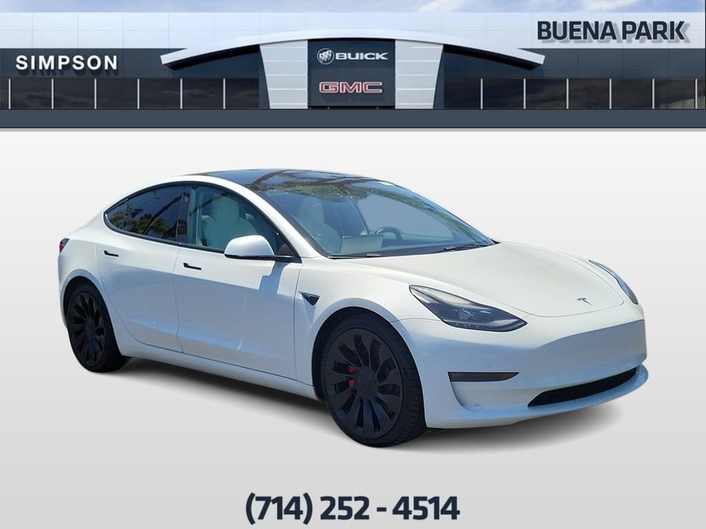 Used 2023 Tesla Model 3 Performance with VIN 5YJ3E1EC5PF409873 for sale in Buena Park, CA