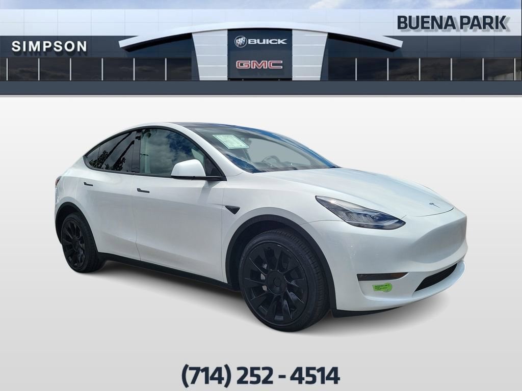 Used 2023 Tesla Model Y Long Range with VIN 7SAYGDEE2PA065051 for sale in Buena Park, CA