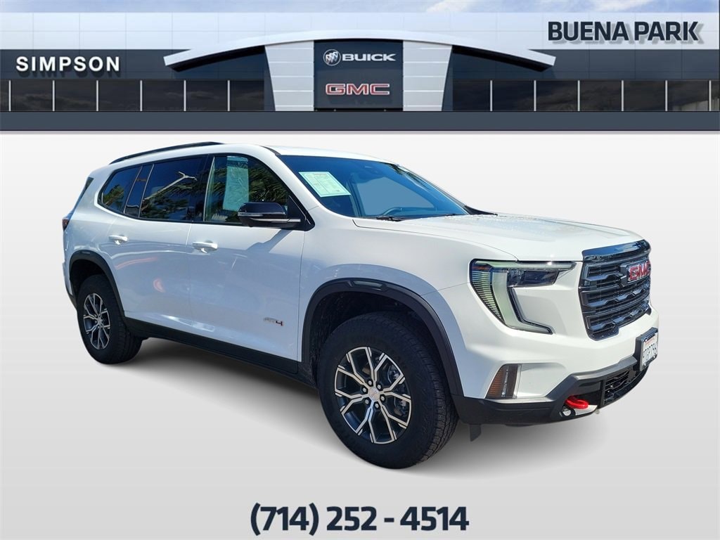 Used 2025 GMC Acadia AT4 SUV