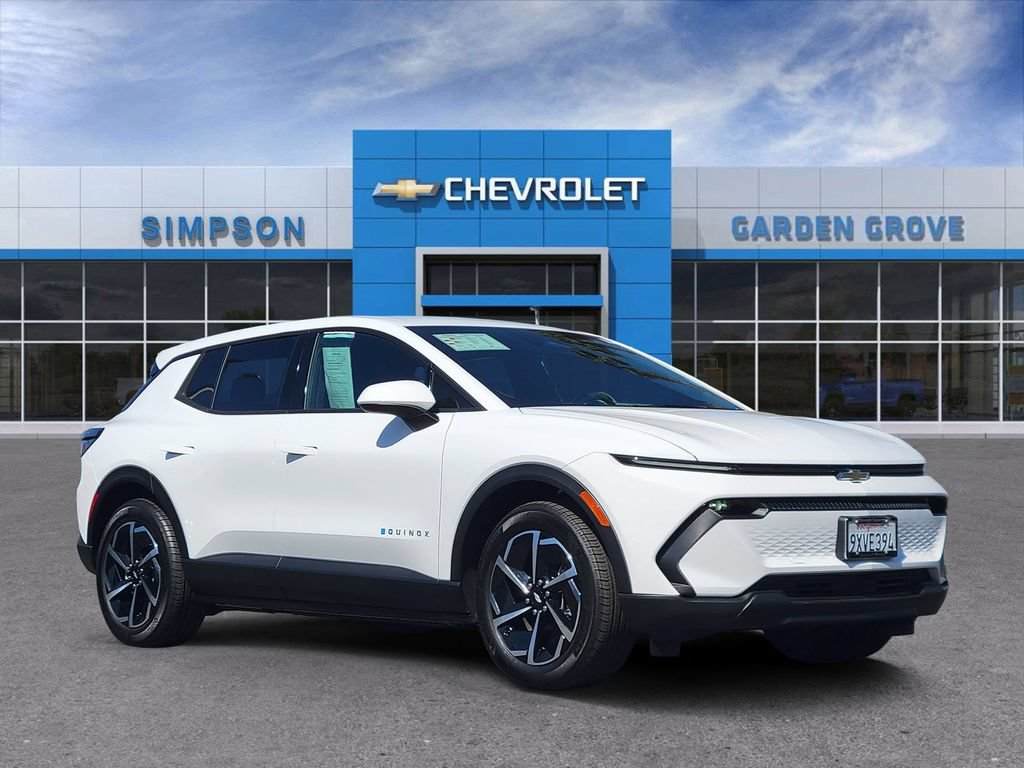 Used 2026 Chevrolet Equinox EV 1LT with VIN 3GN7DMRP2TS109199 for sale in Garden Grove, CA