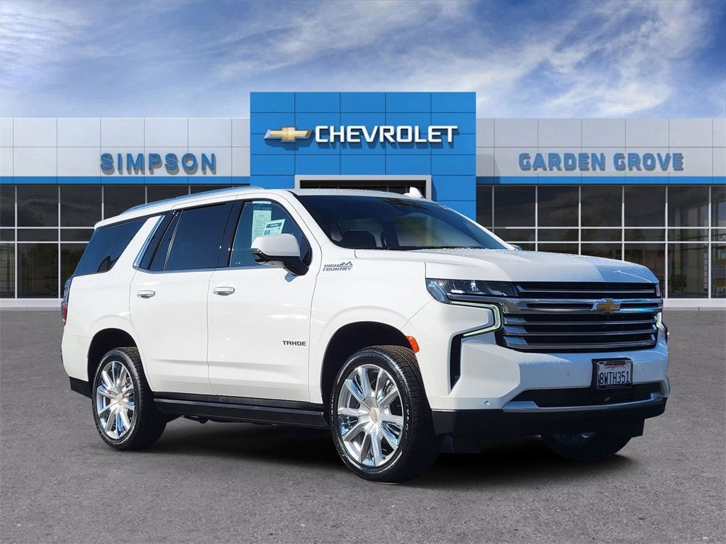 Certified 2021 Chevrolet Tahoe High Country SUV